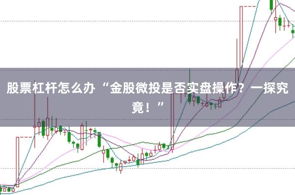 股票杠杆怎么办 “金股微投是否实盘操作?一探究竟!”